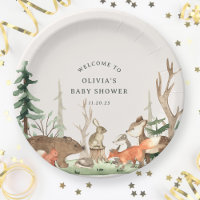 Rustic Winter Woodland Baby Shower