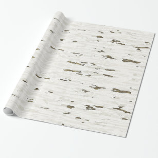 birch bark wrapping paper