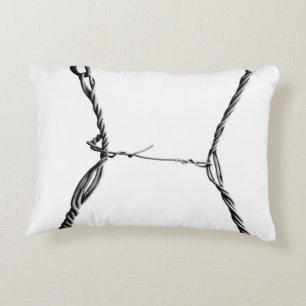 Rustic Wires Decorative Cushion