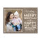 Rustic Wishes Holiday Postcard