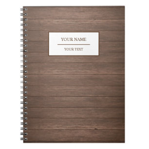 Rustic Wood Barn Country Notebook