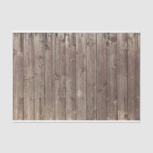 Rustic Wood Barn Wood Background Decoupage Tissue Paper