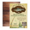 Rustic Wood Burlap Fishing Birthday Party Invite