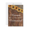 Rustic Wood & Burlap Will You Be My Bridesmaid