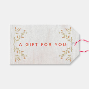 Rustic Wood Gift Tags