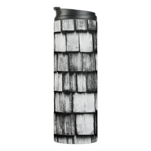 Rustic Wood Grain Thermal Tumbler