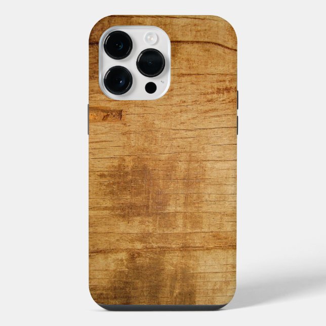 Rustic wood iPhone case (Back)