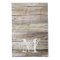 Rustic Wood Monogrammed Kitchen Towel