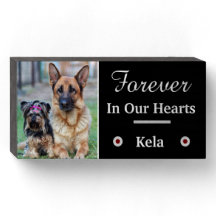 Rustic Wood Pet Memorials