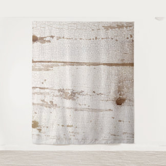 Rustic Wood Photo Backdrop Tapestry