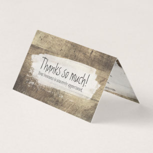 Rustic Wood Shabby Grunge Vintage Boards Thank You
