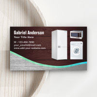 Rustic Wood Steel Home Appliances Repair