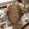 Rustic Wood String Lights Lace Floral Farm Wedding
