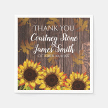 Rustic Wood & Sunflower | Country Wedding