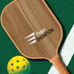 Rustic Wood Tan Paddle with Name