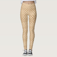 Rustic Wood Texture with White Polka Dots Pattern