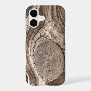 Rustic Wood Textures Pine Knot Close-Up Photograph