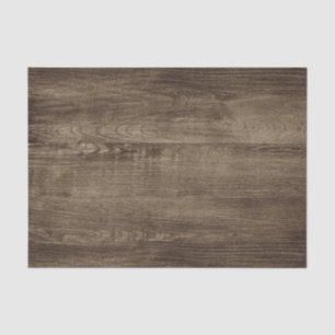 Rustic Wood Weathered Farmhouse Board Pattern Tissue Paper