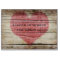 Rustic Wood with Heart