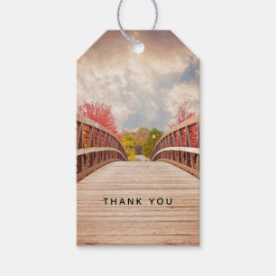 Rustic Wooden Bridge in the Country Gift Tags