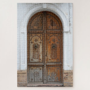 Rustic Wooden Door Jigsaw Puzzle