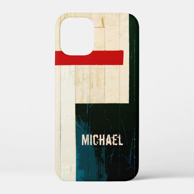 Rustic Wooden Floor Lines and Markings Case-Mate iPhone Case (Back)