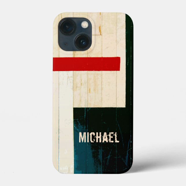 Rustic Wooden Floor Lines and Markings Case-Mate iPhone Case (Back)