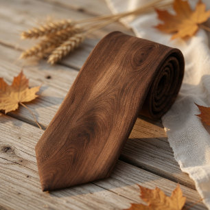 Rustic Woodgrain Tie