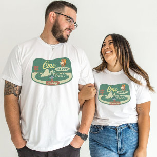 Rustic Woodland Animal Baby shower Birthday T-Shirt