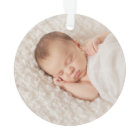 Rustic Woodland Animals Baby's First Christmas