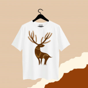 Rustic Woodland Deer T-Shirt