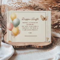 Rustic Woodland Friends Diapper Raffle