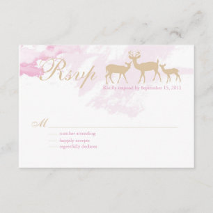 Rustic Woodland RSVP