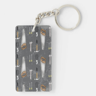 Rustic Workman Tools Key Ring