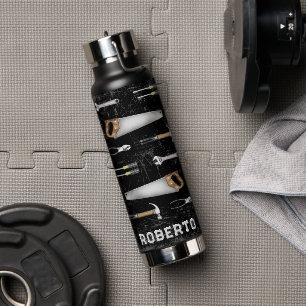 Rustic Workman Tools  Water Bottle