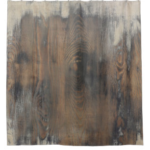 rustic,worn,wood,brown,wall,vintage,country,chic,s shower curtain