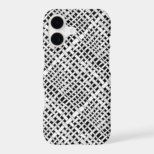 Rustic Woven Elegant Silver Burlap (Back)