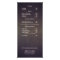 Rustic Zen Gold Branch Hair Salon Price List Menu