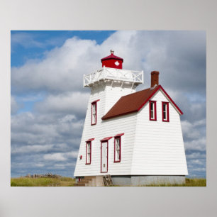 Rustico Harbor, Prince Edward Island. Poster