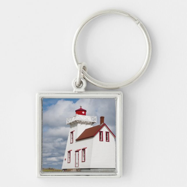 Rustico Harbour, Prince Edward Island. Key Ring (Front)