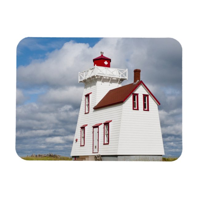 Rustico Harbour, Prince Edward Island. Magnet (Horizontal)