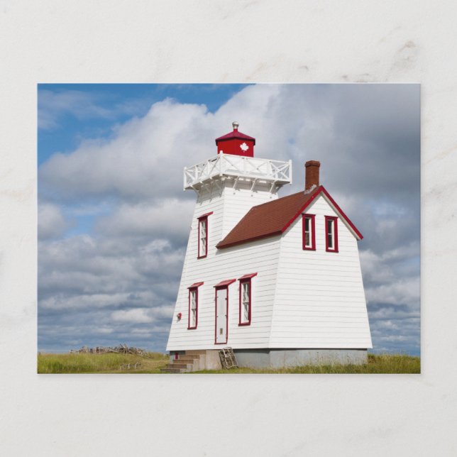 Rustico Harbour, Prince Edward Island. Postcard (Front)