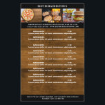 Rustikal Flyer<br><div class="desc">Flyer in rustikalem Design,  gut geeignet für Restaurants,  Essen-Lieferservice. Editieren Sie ihr Produkt einfach,  laden Sie 3 Photos ihrer Wahl hoch und ergänzen Sie es durch ihren Text. Sie können die Schriftart,  Farbe und die Position individuell durch "weitere Personalisierung" auswählen.</div>