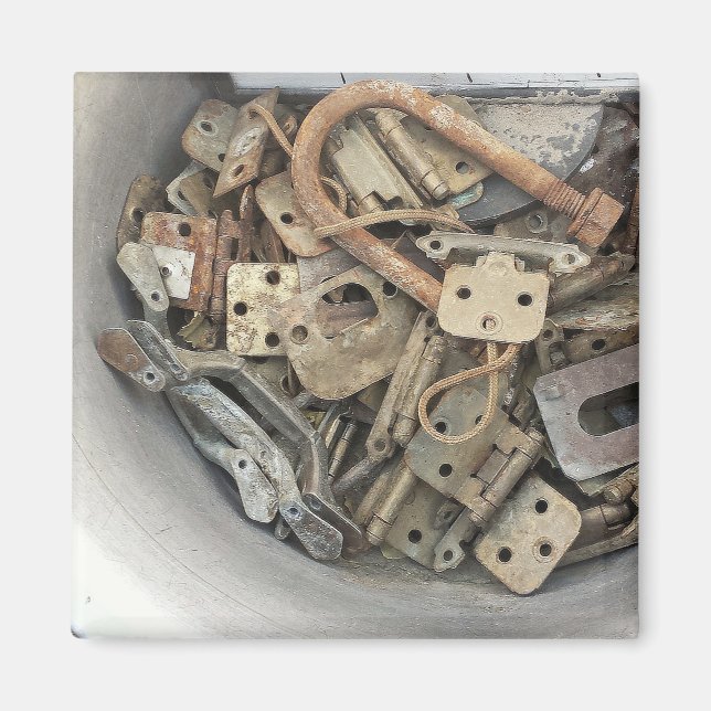 Rusting Away Magnet (Front)