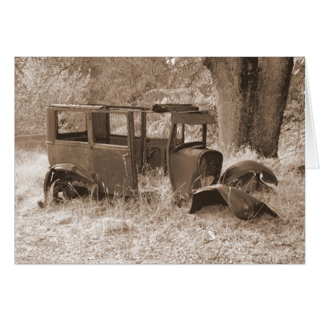 Rusting Model A (Front Horizontal)