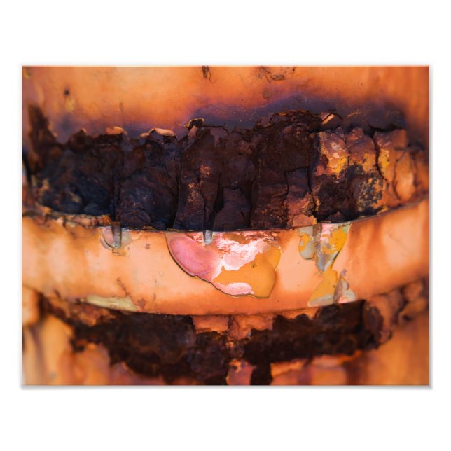 Rustscape Grunge Photo Print (Front)