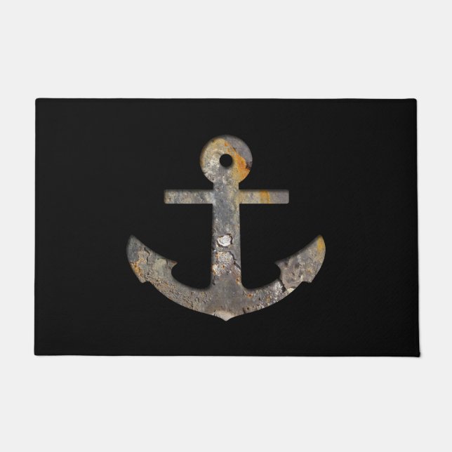 Rusty Anchor Doormat (Front)