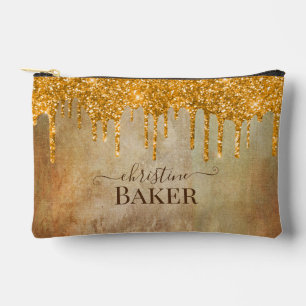Rusty and Gold Accessory Pouch