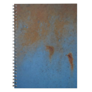 Rusty Blue background Notebook