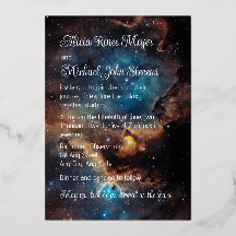 Rusty Blue Cloud Nebula Gold